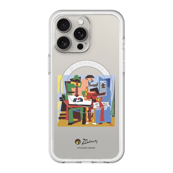 Slim Protection Premium Case with MagSafe［ PICASSO - Three Musicians ］