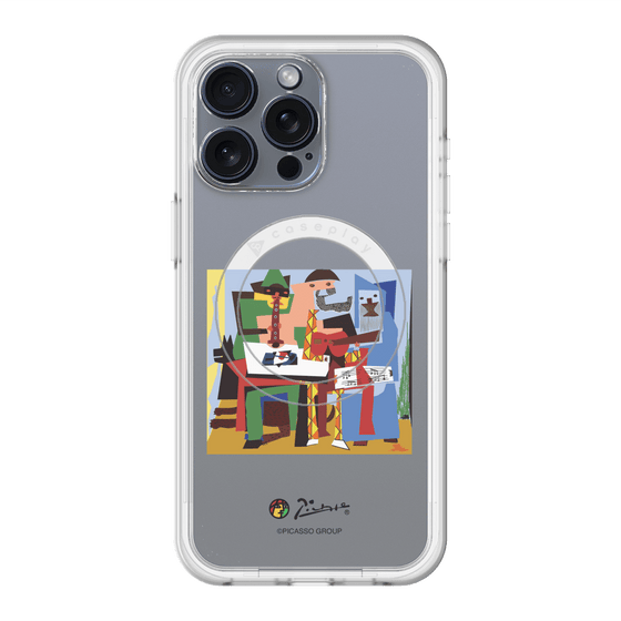 Slim Protection Premium Case with MagSafe［ PICASSO - Three Musicians ］