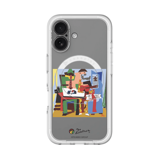 Slim Protection Premium Case with MagSafe［ PICASSO - Three Musicians ］