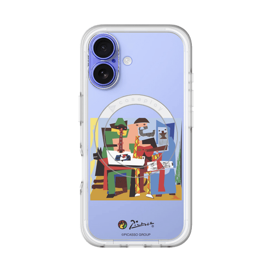 Slim Protection Premium Case with MagSafe［ PICASSO - Three Musicians ］