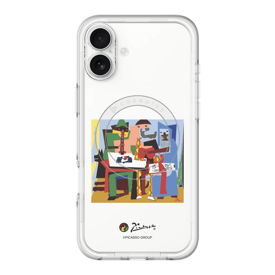 Slim Protection Premium Case with MagSafe［ PICASSO - Three Musicians ］