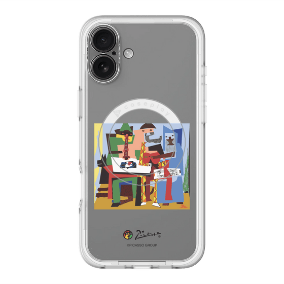 Slim Protection Premium Case with MagSafe［ PICASSO - Three Musicians ］