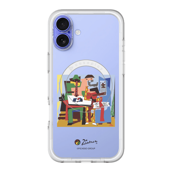 Slim Protection Premium Case with MagSafe［ PICASSO - Three Musicians ］