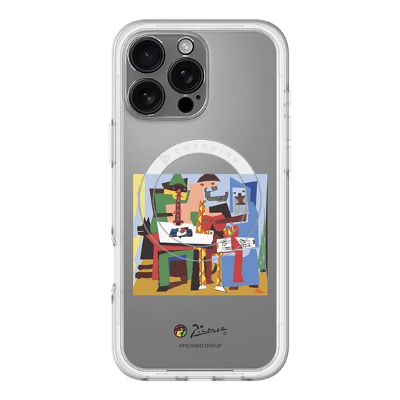 Slim Protection Premium Case with MagSafe［ PICASSO - Three Musicians ］