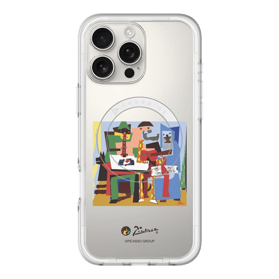 Slim Protection Premium Case with MagSafe［ PICASSO - Three Musicians ］