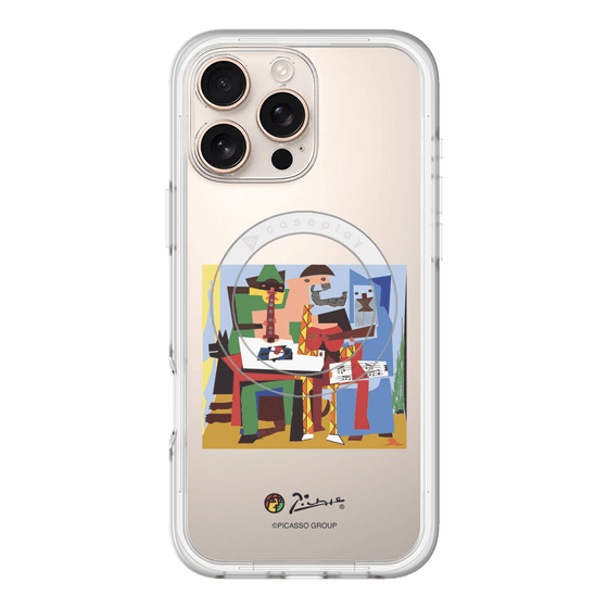 Slim Protection Premium Case with MagSafe［ PICASSO - Three Musicians ］