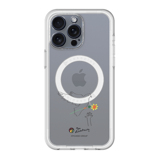 Slim Protection Premium Case with MagSafe［ PICASSO - Dove of Peace ］