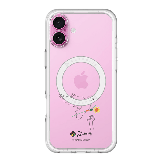 Slim Protection Premium Case with MagSafe［ PICASSO - Dove of Peace ］
