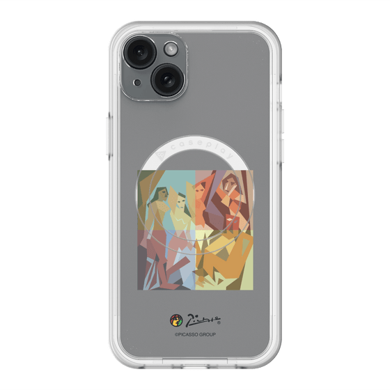 Slim Protection Premium Case with MagSafe［ PICASSO - Les Demoiselles d'Avignon ］