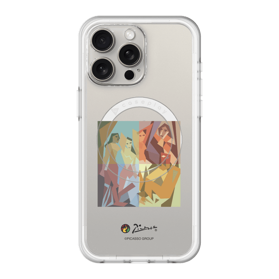 Slim Protection Premium Case with MagSafe［ PICASSO - Les Demoiselles d'Avignon ］