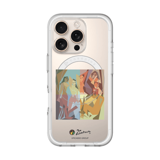 Slim Protection Premium Case with MagSafe［ PICASSO - Les Demoiselles d'Avignon ］