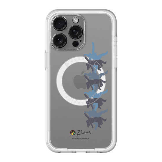Slim Protection Premium Case with MagSafe［ PICASSO - Running on the Beach ］