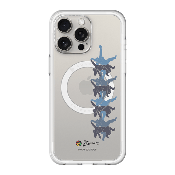 Slim Protection Premium Case with MagSafe［ PICASSO - Running on the Beach ］