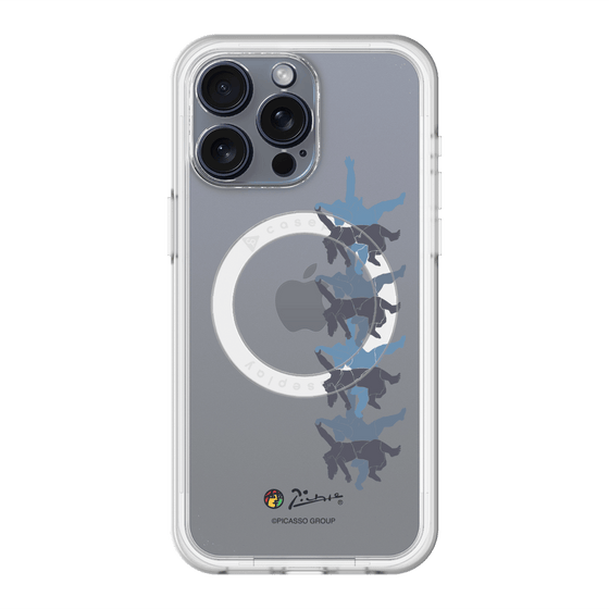 Slim Protection Premium Case with MagSafe［ PICASSO - Running on the Beach ］