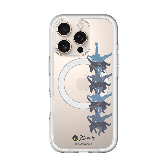 Slim Protection Premium Case with MagSafe［ PICASSO - Running on the Beach ］