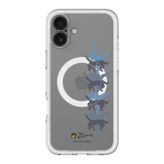 Slim Protection Premium Case with MagSafe［ PICASSO - Running on the Beach ］