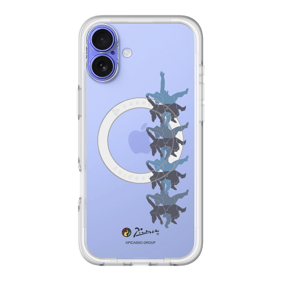Slim Protection Premium Case with MagSafe［ PICASSO - Running on the Beach ］