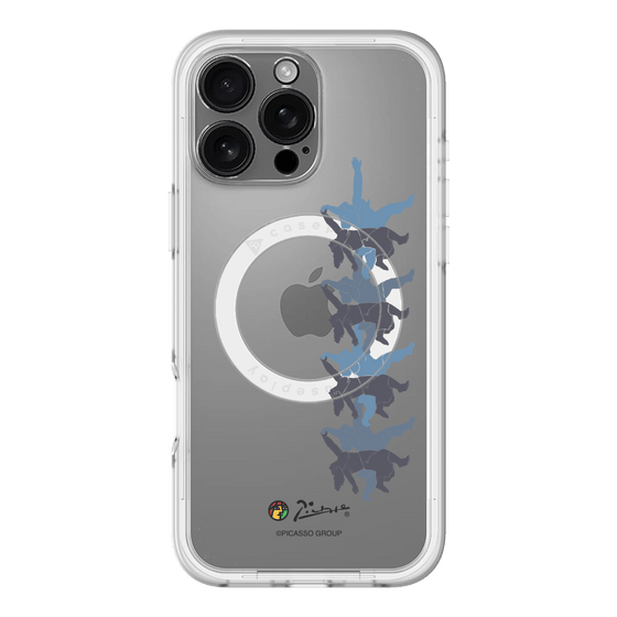 Slim Protection Premium Case with MagSafe［ PICASSO - Running on the Beach ］