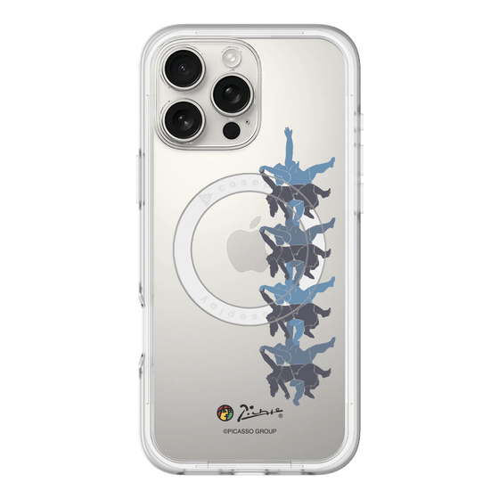 Slim Protection Premium Case with MagSafe［ PICASSO - Running on the Beach ］