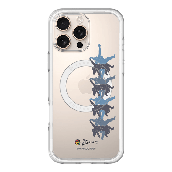 Slim Protection Premium Case with MagSafe［ PICASSO - Running on the Beach ］