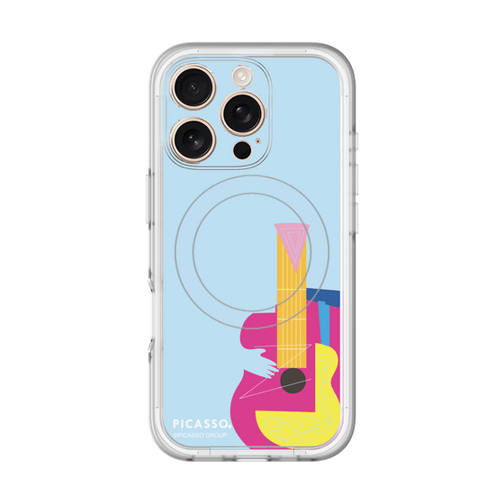Slim Protection Premium Case with MagSafe［ PICASSO - Guitar ］