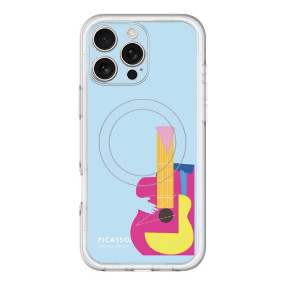 Slim Protection Premium Case with MagSafe［ PICASSO - Guitar ］