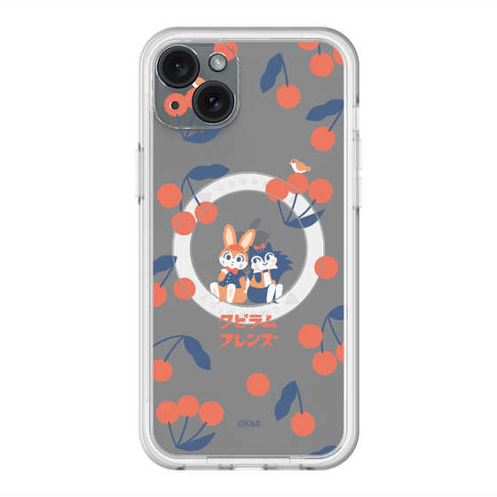 Slim Protection Premium Case with MagSafe［ Kuppyramu Friends - Cherry ］