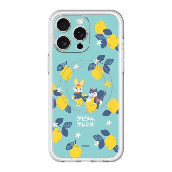 Slim Protection Premium Case with MagSafe［ Kuppyramu Friends - Lemon ］