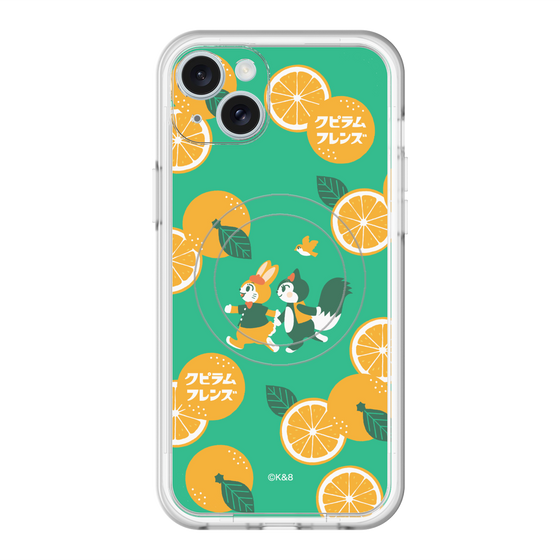 Slim Protection Premium Case with MagSafe［ Kuppyramu Friends - Orange ］