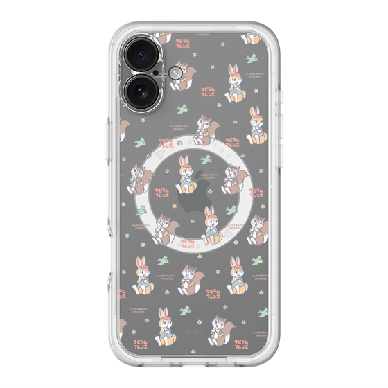 Slim Protection Premium Case with MagSafe［ Kuppyramu Friends - Face ］