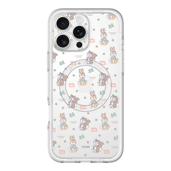 Slim Protection Premium Case with MagSafe［ Kuppyramu Friends - Face ］