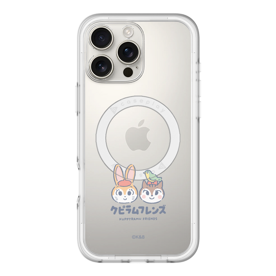 Slim Protection Premium Case with MagSafe［ Kuppyramu Friends - Logo - Nakayoshi  ］