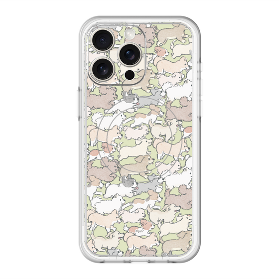 Slim Protection Premium Case with MagSafe［ Hello, It's Dog - Full of Dogs ］