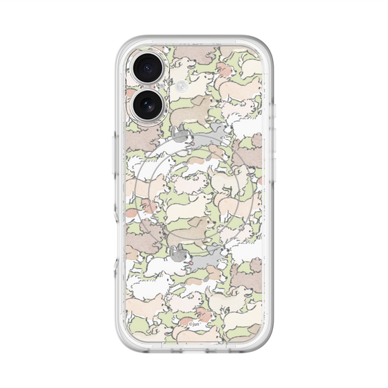 Slim Protection Premium Case with MagSafe［ Hello, It's Dog - Full of Dogs ］