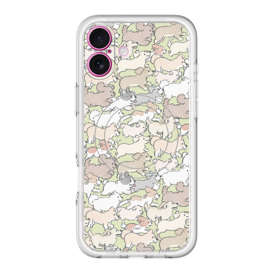 Slim Protection Premium Case with MagSafe［ Hello, It's Dog - Full of Dogs ］
