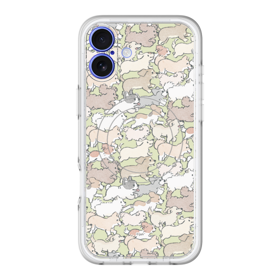 Slim Protection Premium Case with MagSafe［ Hello, It's Dog - Full of Dogs ］