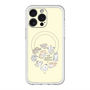 Slim Protection Premium Case with MagSafe［ Hello, It's Dog - All Together - Beige ］
