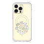 Slim Protection Premium Case with MagSafe［ Hello, It's Dog - All Together - Beige ］