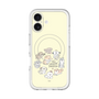 Slim Protection Premium Case with MagSafe［ Hello, It's Dog - All Together - Beige ］