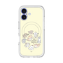 Slim Protection Premium Case with MagSafe［ Hello, It's Dog - All Together - Beige ］