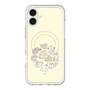 Slim Protection Premium Case with MagSafe［ Hello, It's Dog - All Together - Beige ］