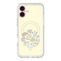Slim Protection Premium Case with MagSafe［ Hello, It's Dog - All Together - Beige ］