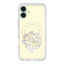 Slim Protection Premium Case with MagSafe［ Hello, It's Dog - All Together - Beige ］