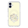 Slim Protection Premium Case with MagSafe［ Hello, It's Dog - All Together - Beige ］