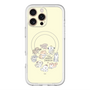 Slim Protection Premium Case with MagSafe［ Hello, It's Dog - All Together - Beige ］