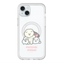 Slim Protection Premium Case with MagSafe［ Mossari Mosao - Everyone Together - Clear ］