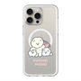 Slim Protection Premium Case with MagSafe［ Mossari Mosao - Everyone Together - Clear ］