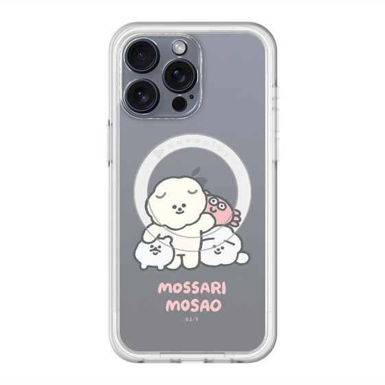 Slim Protection Premium Case with MagSafe［ Mossari Mosao - Everyone Together - Clear ］