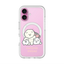 Slim Protection Premium Case with MagSafe［ Mossari Mosao - Everyone Together - Clear ］