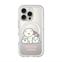 Slim Protection Premium Case with MagSafe［ Mossari Mosao - Everyone Together - Clear ］